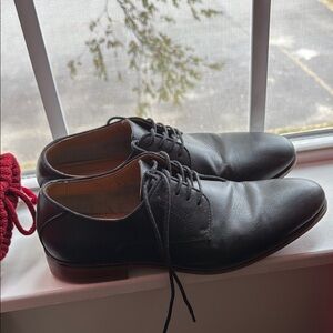 Classic Black Leather Men's Shoes